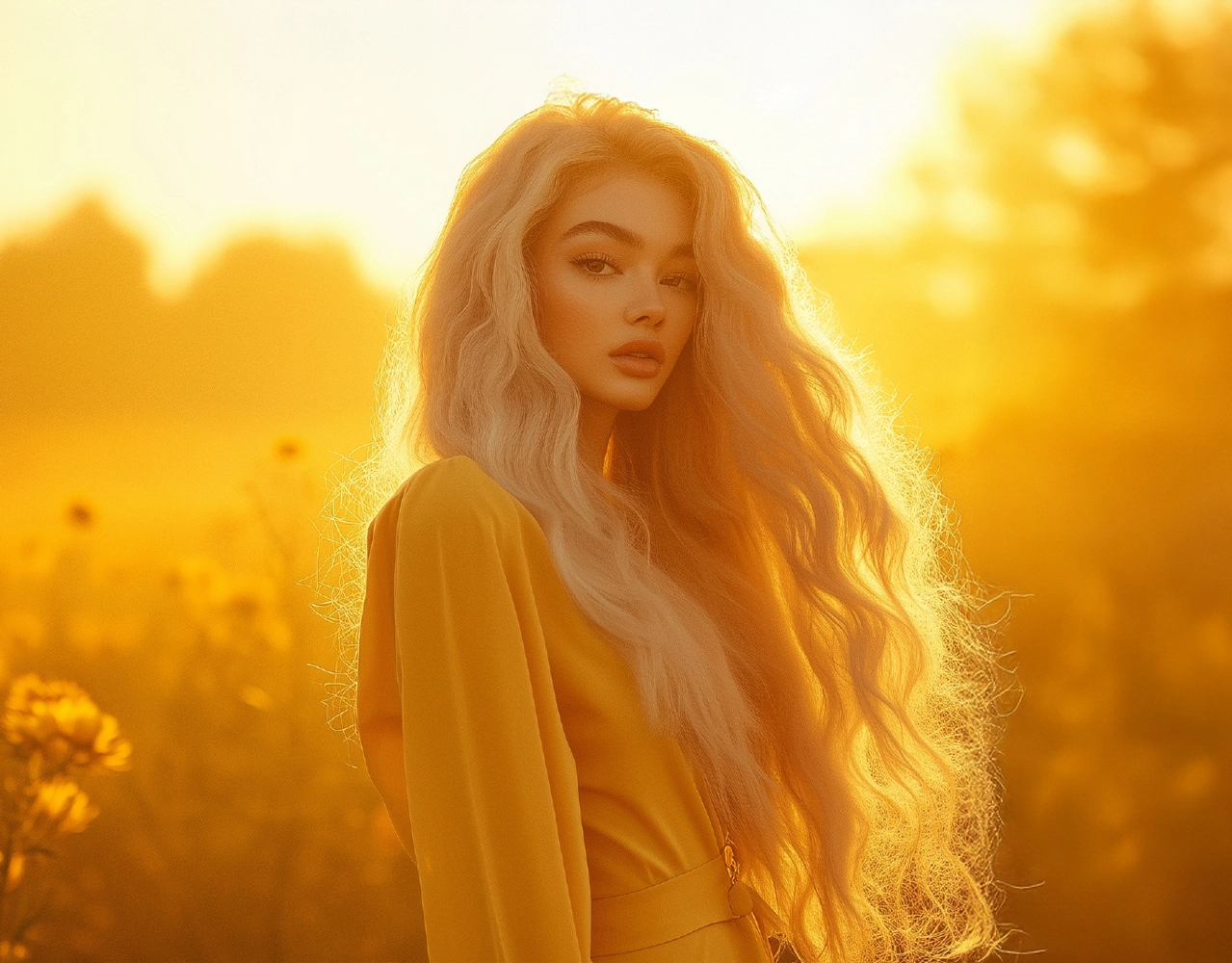 Gamme Blonde, égérie